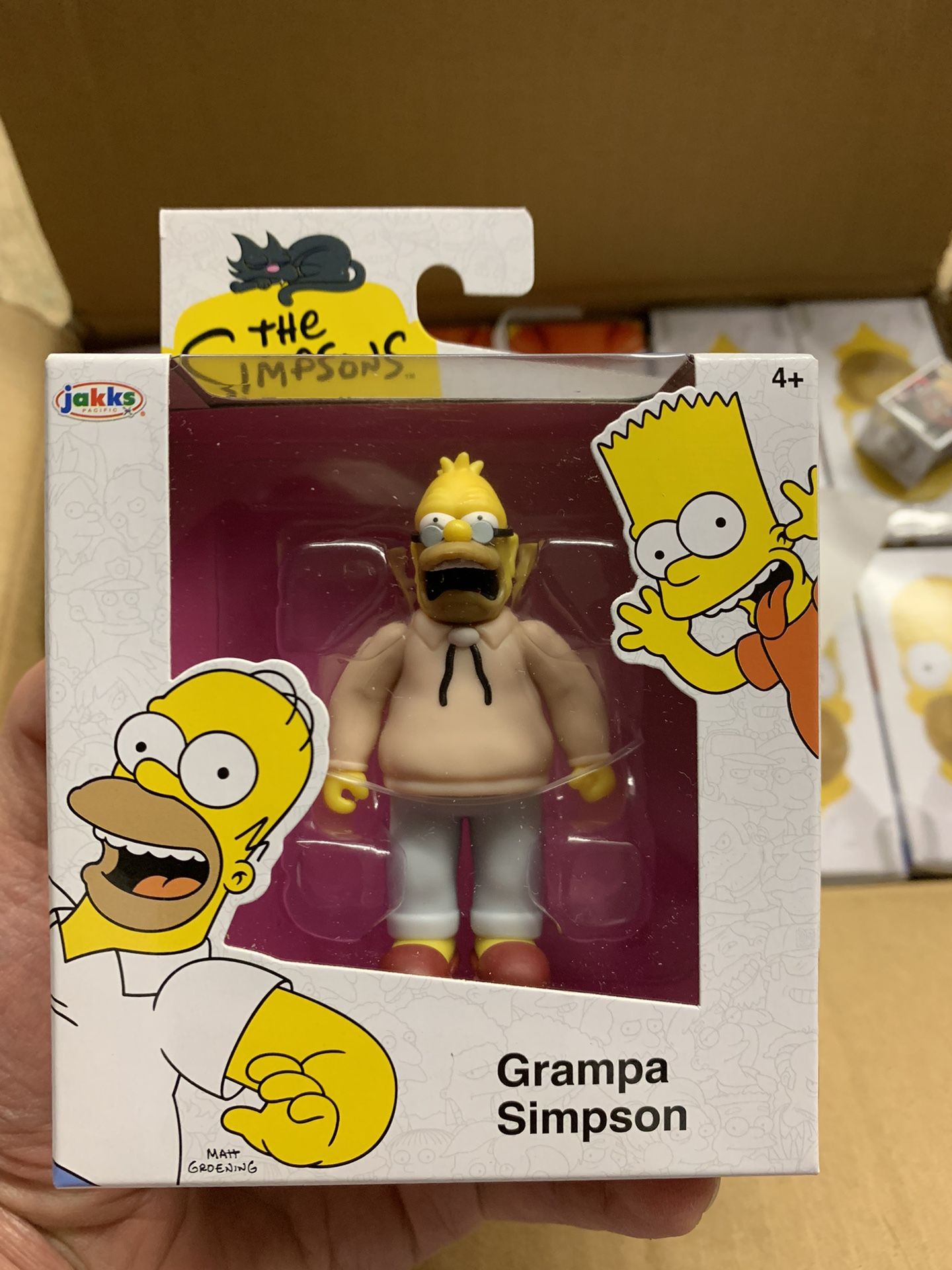 Grandpa Simpson Jakks Pacific 2.5in