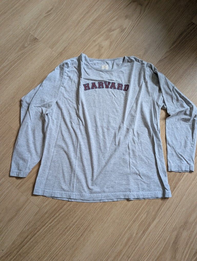 Harvard XL Women's Long Sleeve Tshirt 
