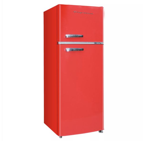 New in Box Frigidaire 7.5 cu ft Retro Refrigerator with Freezer Red for ...