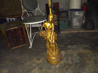 Beautiful Vintage Lady Lamp