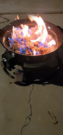 20" Outland portable fire pit with new tank
