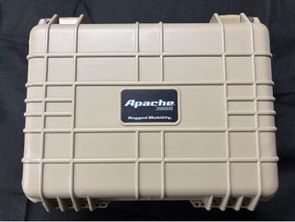 Apache 3800 Large Weather Proof Box - Desert Tan