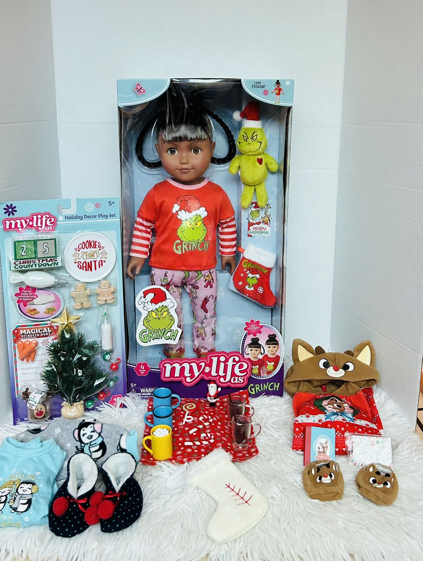 My Life As A Grinch Doll Bundle
