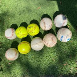 Practice Softballs (10) 12”