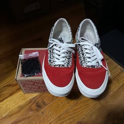 Vans Era 95 DX “Fear of God Red” Size 9