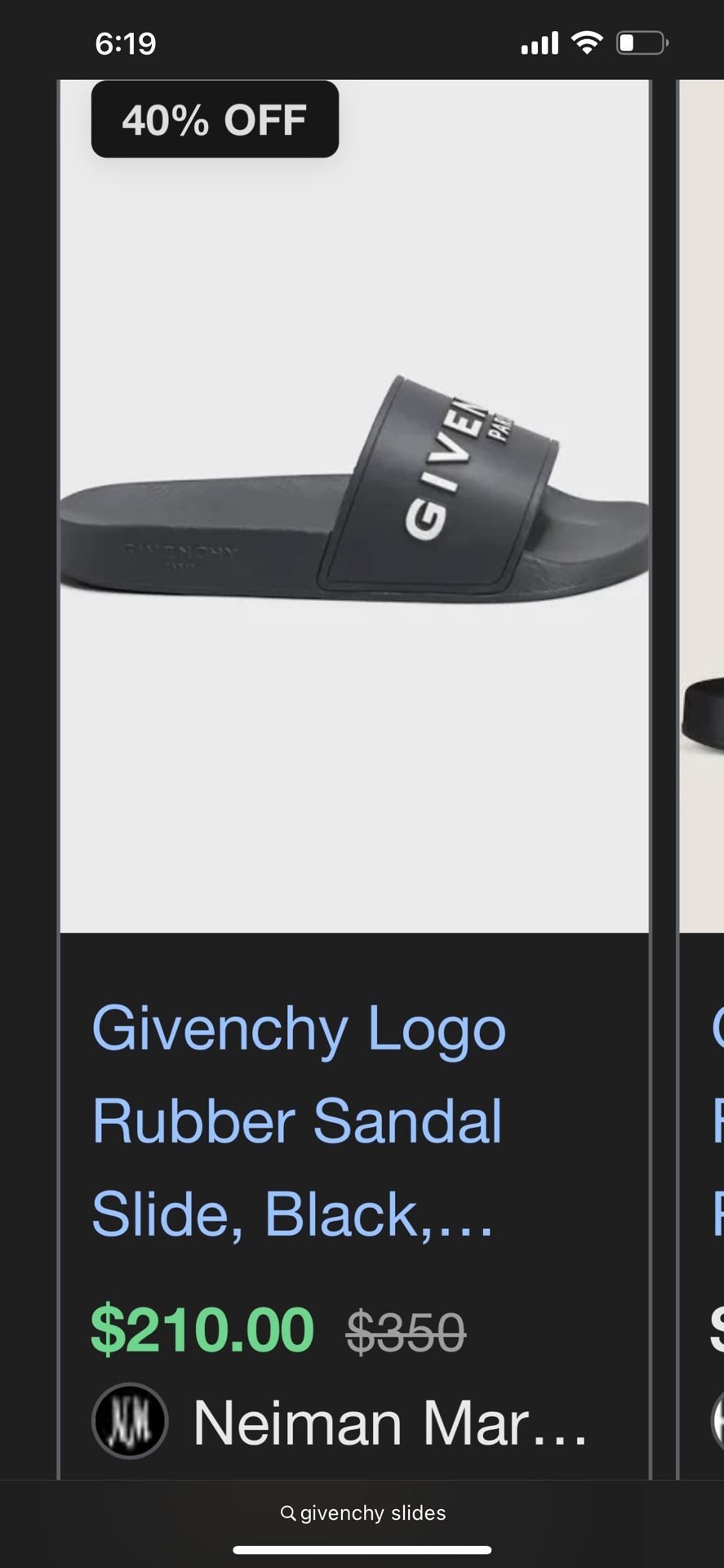 Givenchy Slides 