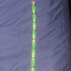 Vintage Jade Bracelet 