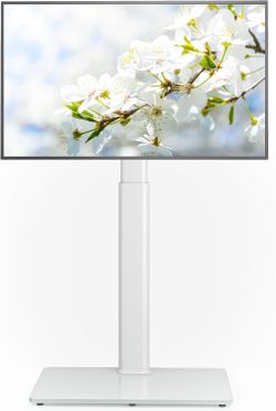 New TV Stand with Swivel, Height Adjustable (In Box)