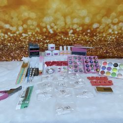 Acrylic Nail Kit New** 25+ Items 
