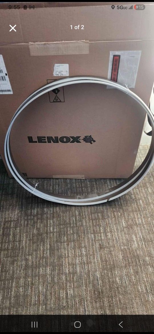 20' X 6" LENOX WELDED BAND SAW