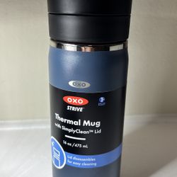 Oxo Thermal Mug Dark Blue NEW!