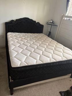 Bed and frame