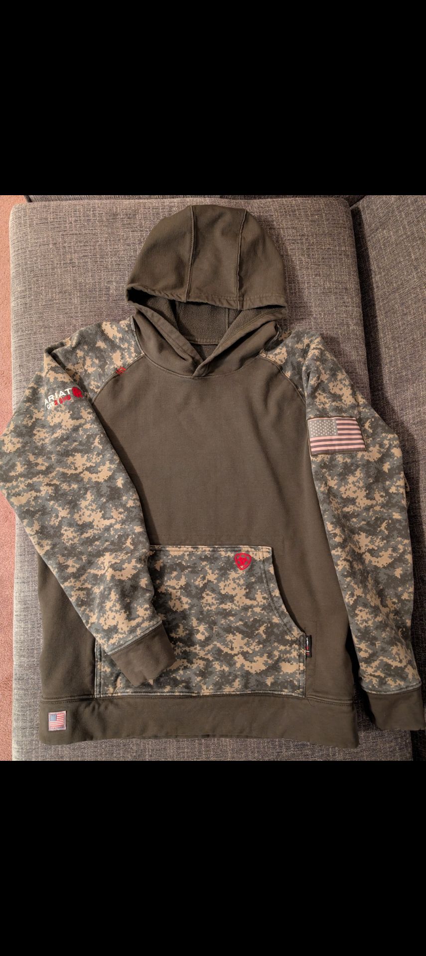 Ariat Men's Flame-Resistant DuraStretch Patriot Hoodie