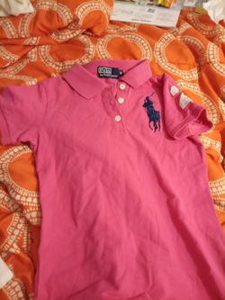 Girls Size Medium Polo By Ralph Lauren Large Polo Logo Size Medium