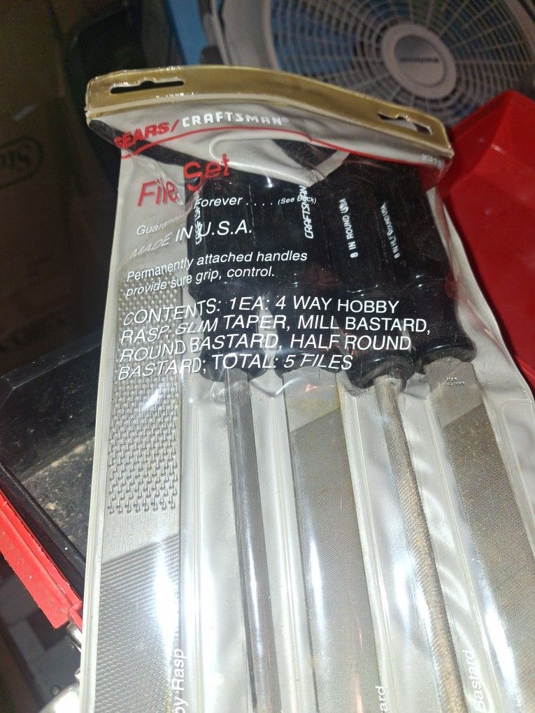 Craftsman 5-piece file set