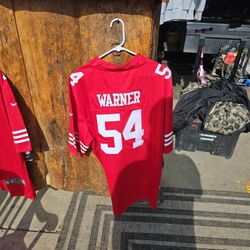 Men's Fred Warner San Francisco 49ers Nike Scarlet Vapor F.U.S.E. Limited Home Jersey