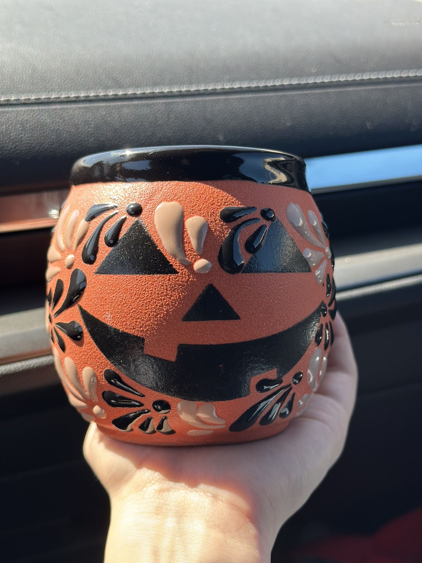 Mexican theme pumpkin mug / jarritos mugs