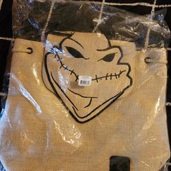 Oogie Boogie Canvas Backpack and Wallet