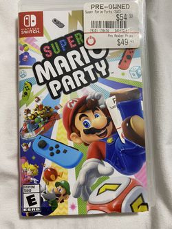 Nintendo switch Mario party