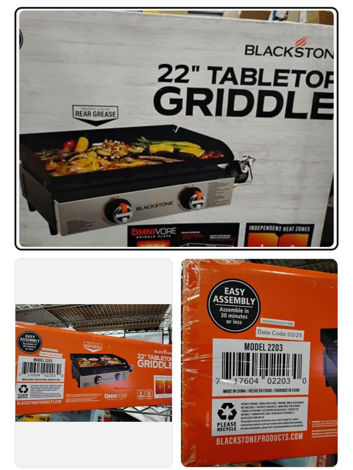 Black stove Griddle Tailgate “22”