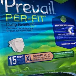 10 Prevail Pro-fit Adult Brief/Diaper 15 Count