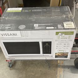 Vissani 1.7cf OTR microwave white