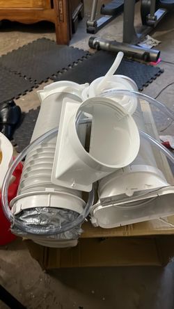 Portable AC Exhaust Hose and Window Kit