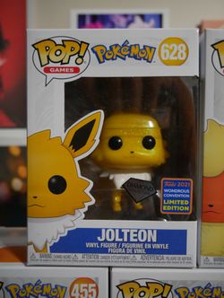 Jolteon Diamond 2021 Wondrous Exclusive Limited Edition - Pokémon Funko Pop