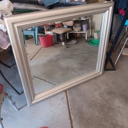 Large mirror in good condition  42x38  I brought it back  from Vietnam  had it for over 40 yrs