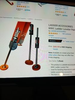 Ladder levelers