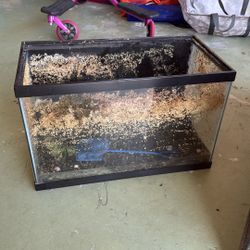 10 Gallon Aquarium / Fish Tank – Needs Cleaning
