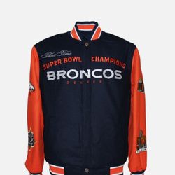 NFL Vintage Denver Broncos Super Bow Jacket