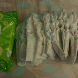 Up And Up Diaper Size 6. And Wipes