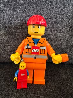 Lego minifigure flashlight & mini keychain flashlight