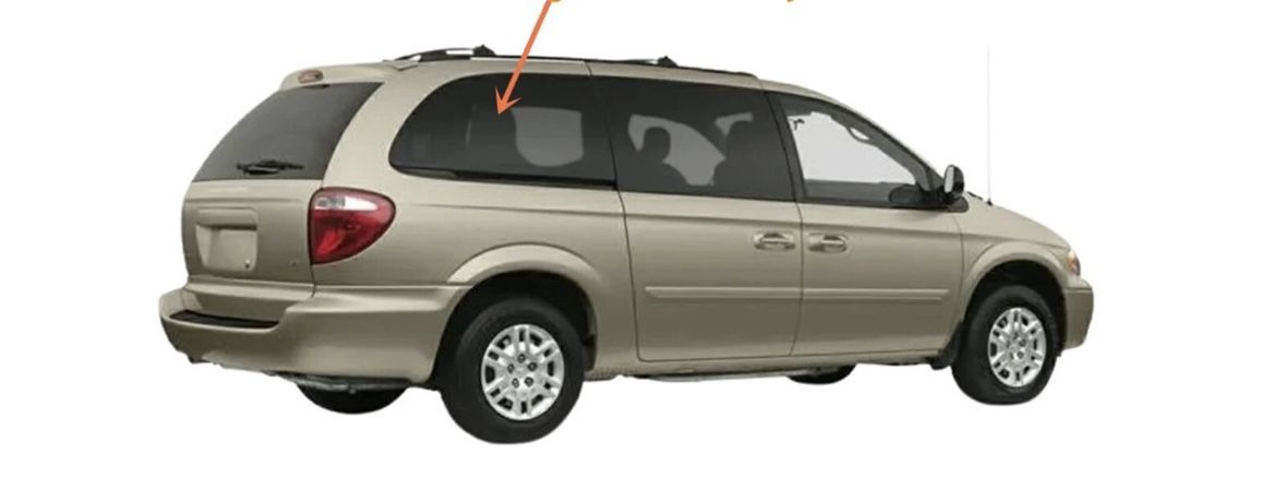 2005 Caravan Rear, Passenger Side Power Window