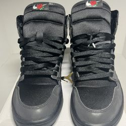 Nike Air Jordan 1 Retro High Rox Black Red Women’s Size 11