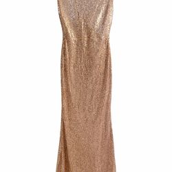 Dress  rose gold size medium
