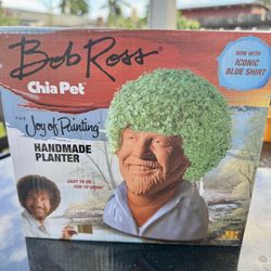 Bob Ross Chia Pet