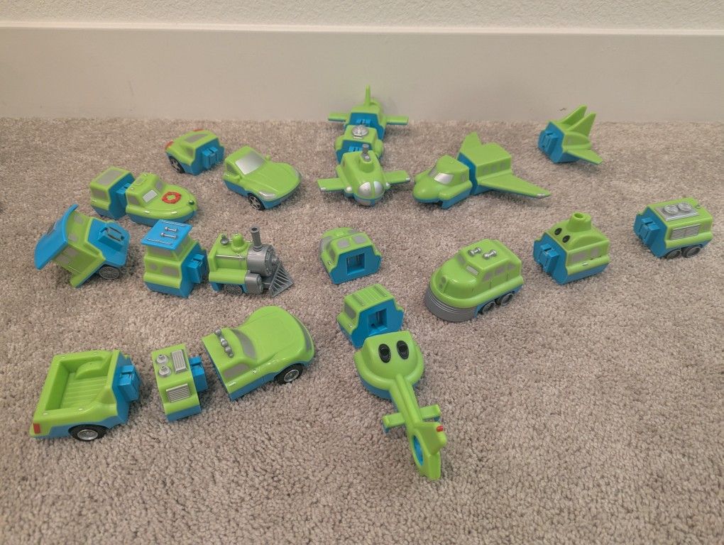 Mix And Match Magnetic Vehicles