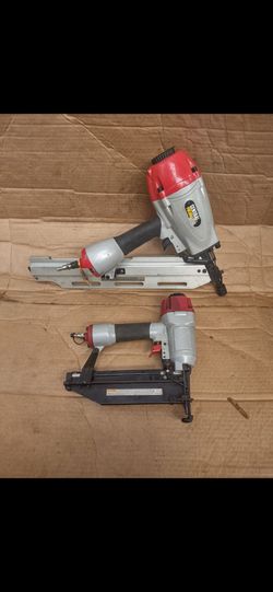 Yes, Items Are Available Central Pneumatic Air Framing Nailer + Finish Nailer (Read Description Part Of Posting"