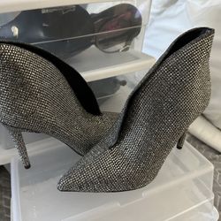 Jessica Simpson Crystal High Heel Boot
