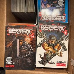 Berserk Volumes 1-42