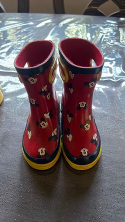 Mickey Mouse rain boots