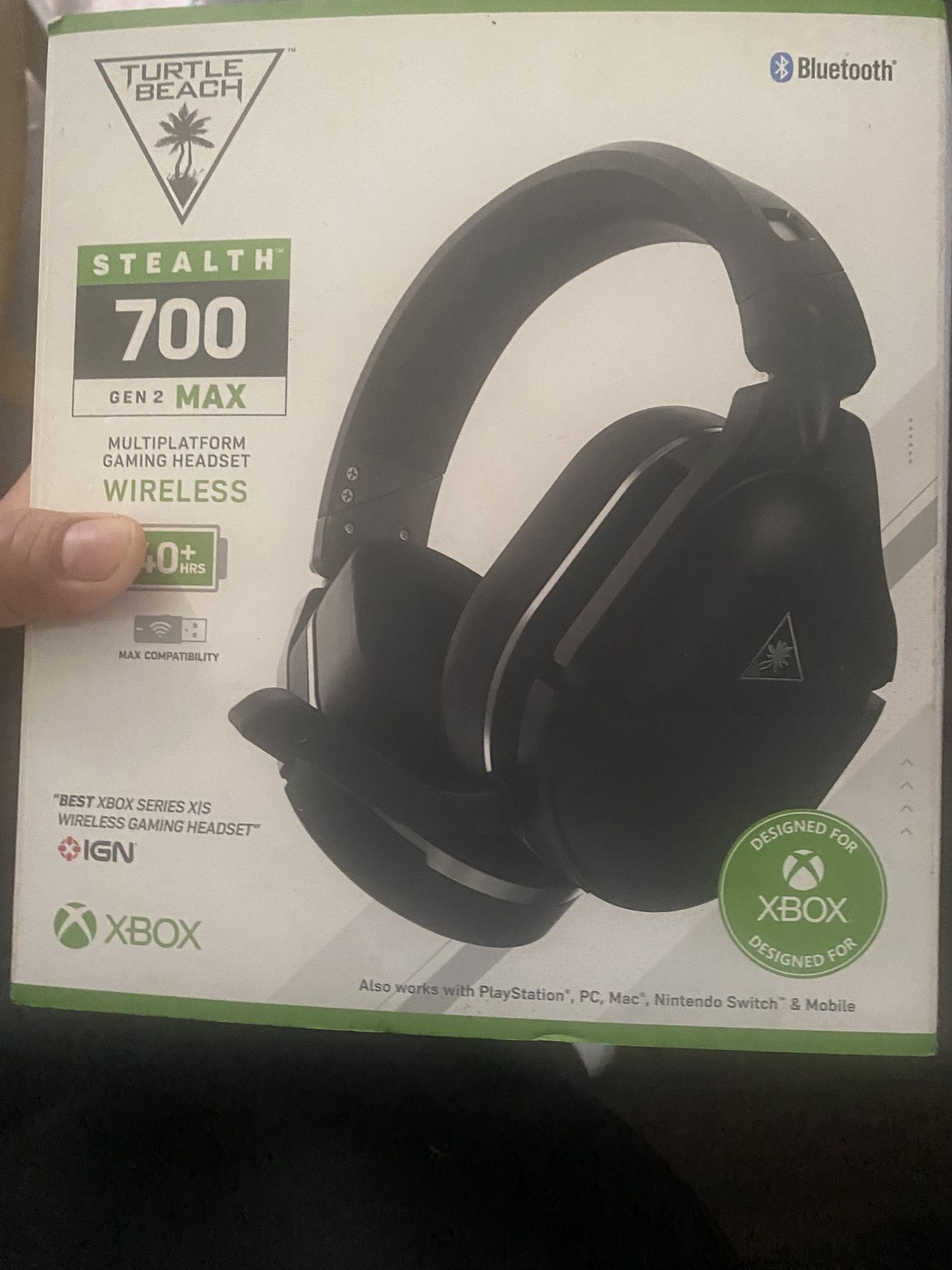 Gaming Head Set Wireless Turtle Beach Stealth 700