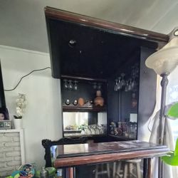 Corner Bar Cabinet