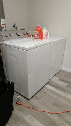 Washer and dryer