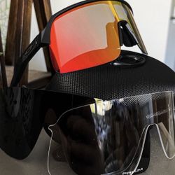 New Oakleys  Box, Pouch Cloth All Included