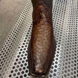 Nuevas botas vaqueras de piel original con cierre