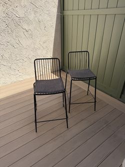 Two Bar Chairs