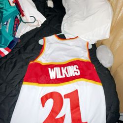 Dominique Wilkins Hawks Jersey